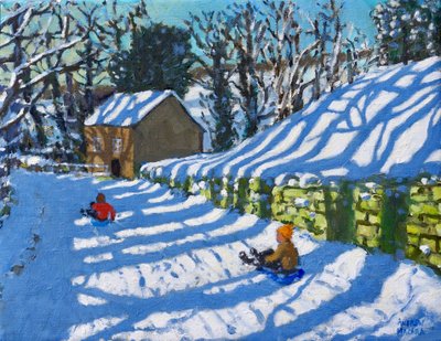 Trineo, Upper Hulme, Leek, 2020 de Andrew Macara