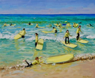 Surf de verano, St Ives de Andrew Macara