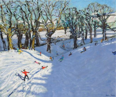 Invierno, Rowsley, Derbyshire, 2014 de Andrew Macara