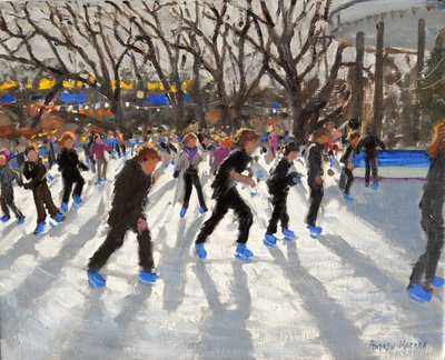 Maravilla invernal, Hyde Park, Londres de Andrew Macara