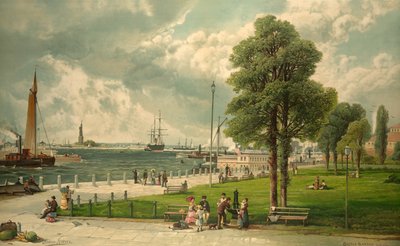 Castle Garden, Nueva York, pub. 1887 de Andrew Melrose