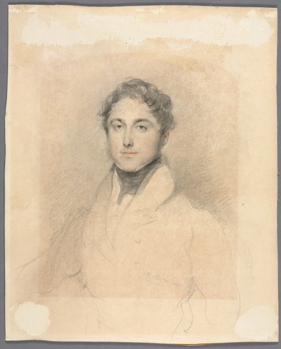 Retrato de un hombre, 1828 de Andrew Morton
