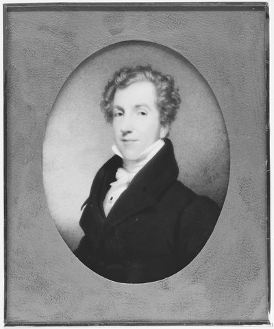 Retrato de un hombre, 1828 de Andrew Robertson