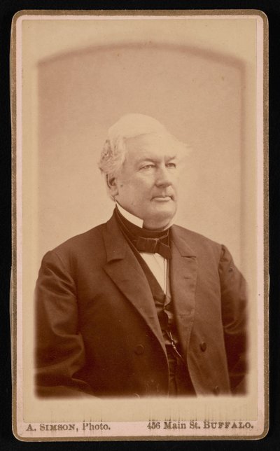 Retrato de Millard Fillmore 1800-1874, antes de 1874 de Andrew Simson