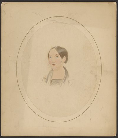 Retrato de Lavinia E. Walken (Sra. de A.J. Hill) de Andrew W. Jordan