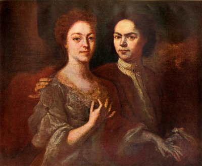 Retrato del artista y su esposa de Andrey Matveyev