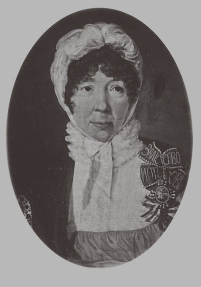 Retrato de Jelizaveta Palmenbach 1761-1832, 1870 de Andrey Mikhaylovich Lushev
