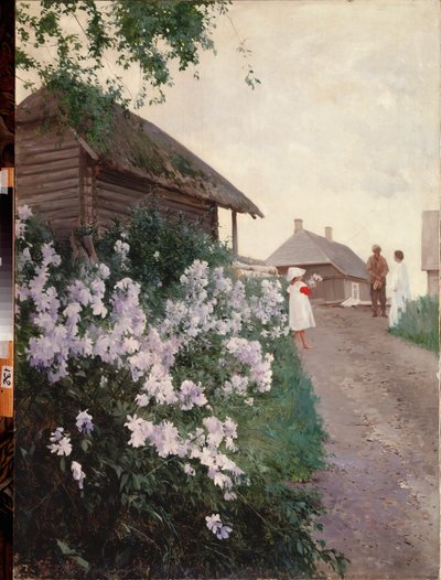 Una casa de campo en Finlandia - Pintura de Andrei Nikolayevich Shilder (1861-1919), óleo sobre lienzo - Arte ruso de Andrey Nikolayevich Shilder