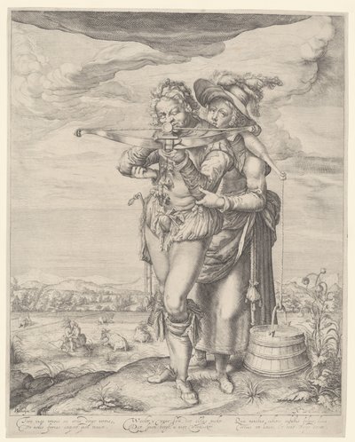 Sagitario y Lechera de Andries Jacobsz. Stock (possibly)