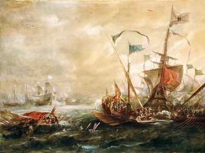 Compromiso español con piratas berberiscos, Primera Mitad del siglo XVII de Andries van Eertvelt