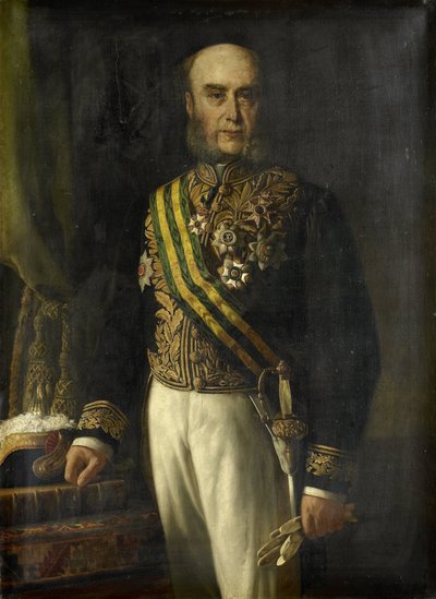 James Loudon (1824-1900). Gobernador general (1871-75) de Andries van den Berg