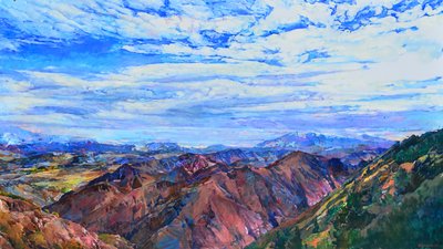 Cumbres escarpadas de Andrii Kutsachenko