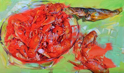 Un festín de cangrejos de río de Andrii Kutsachenko