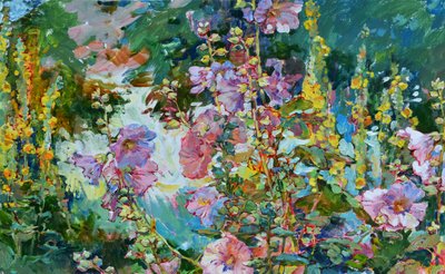Vibrantes flores de jardín de Andrii Kutsachenko