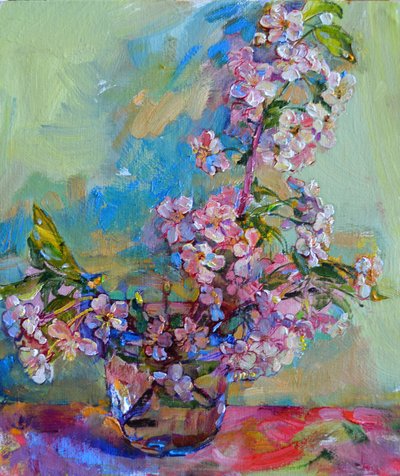 Coloridas flores primaverales de Andrii Kutsachenko