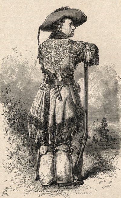 Charles H. Utter, alias Colorado Charlie, ilustración de 