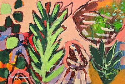 Formas botánicas llenas de vida de Angela Maritz