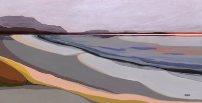 Costa abstracta y serena de Angela Seear