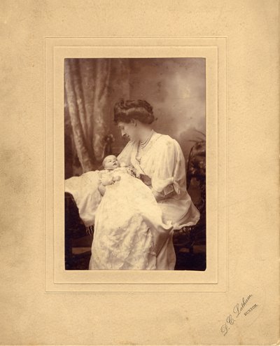 La Duquesa Evelyn Cavendish con su hija Lady Anne de Thomas Kelly