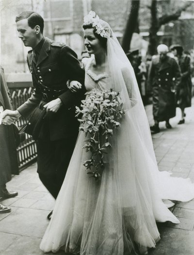 Boda de Lord Andrew Cavendish y la Hon. Deborah Mitford en Londres de Thomas Kelly