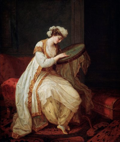Una mujer turca, 1773 de Angelica Kauffmann