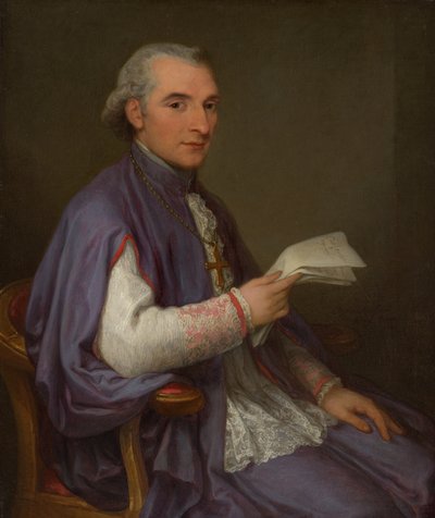 Monseñor Giuseppe Spina 1756-1828, 1798 de Angelica Kauffmann