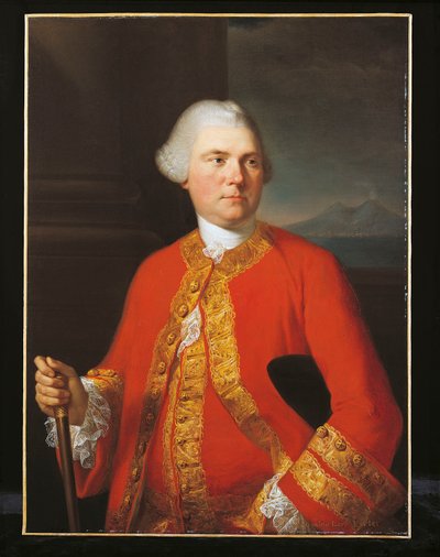 Retrato de Brownlow, IX conde de Exeter de Angelica Kauffman