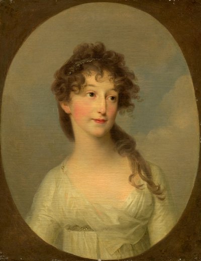 Posiblemente Franciska Krasinska, duquesa de Curlandia, c. 1790 de Angelica Kauffman