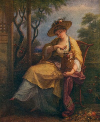 Autorretrato de Angelica Kauffmann de Angelica Kauffmann