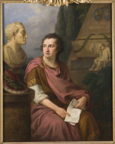 Retrato del Barón Gustaf Adolf Reuterholm (1756-1813) de Angelica Kauffmann