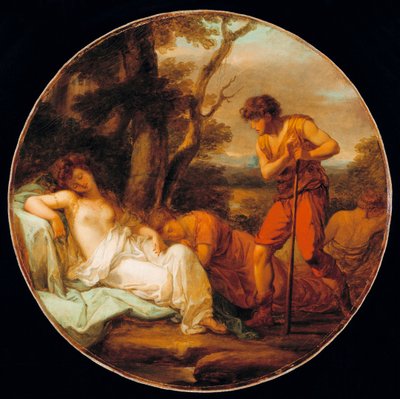 Cimón e Ifigenia de Angelica Kauffmann