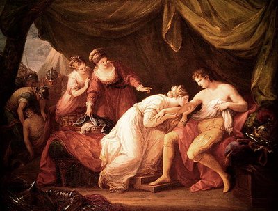 Eduardo I y Eleanora de Angelica Kauffmann