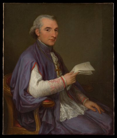 Monseñor Giuseppe Spina (1756-1828) de Angelica Kauffmann