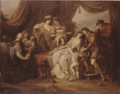 Eleanor envenenada de Angelica Kauffmann