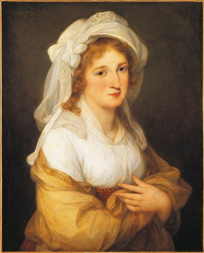 Retrato de la Princesa María Josefa Hermenegild Esterhazy de Angelica Kauffmann