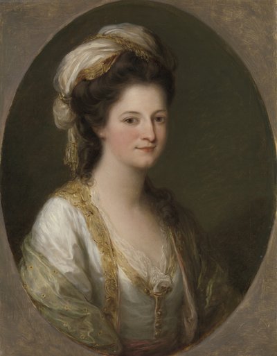 Retrato de una Mujer, c.1770 de Angelica Kauffmann