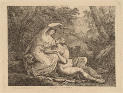 Rinaldo y Armida de Angelica Kauffmann