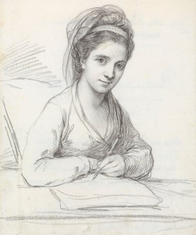 Autorretrato de Angelica Kauffmann