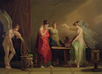 La Leyenda de Cupido y Psique de Angelica Kauffmann