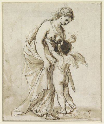 Venus y Amor de Angelica Kauffmann