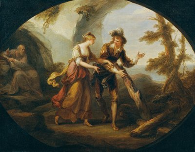 Miranda y Fernando de Angelica Kauffmann