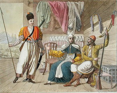 Cosacos Grebenski, ilustración de 
