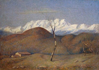Monterossino en invierno de Angelo Barabino