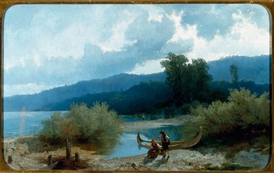 Paisaje del lago de Angelo Beccaria