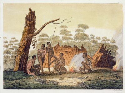 Habitantes de Loro, Nueva Holanda, lámina 60 de 