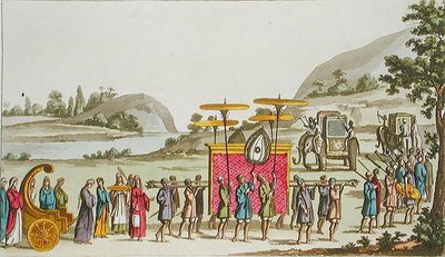 Procesión de la Reina de Birmania, lámina 80 de 