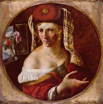 Una Sibila de Angelo Caroselli