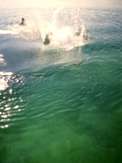 Salpicadura de ola del mar de Angelo Cerantola