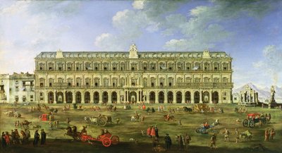 Vista del Palacio de Nápoles de Angelo Maria Costa