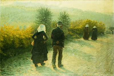 Alla Domenicale, 1890 de Angelo Morbelli